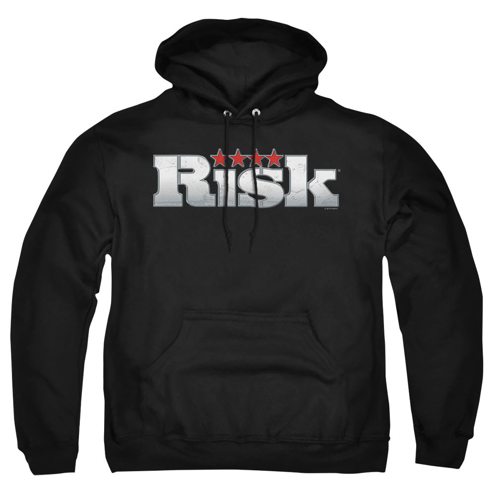 Risk Logo Mens Hoodie Black Officially Licensed