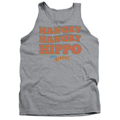 Hungry Hungry Hippos Hangry Mens Tank Top Shirt Athletic Heather