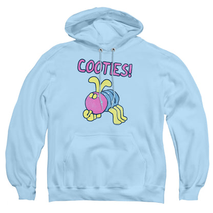 Cootie Ive Got Cooties Mens Hoodie Light Blue Officially Licensed