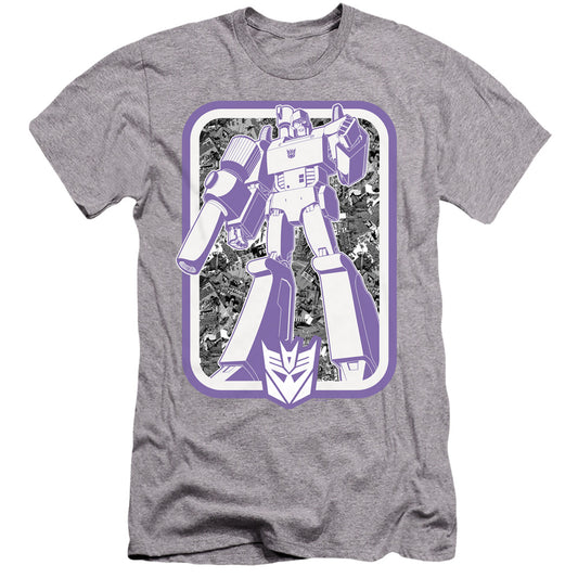 Transformers Decepticon Hbo Premium Bella Canvas Slim Fit Mens T Shirt Athletic Heather