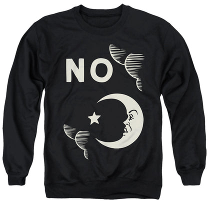 Ouija No Mens Crewneck Sweatshirt Black