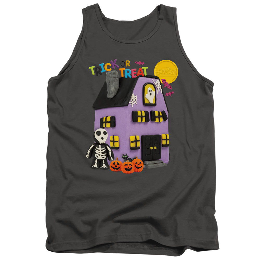 Play Doh Trick Or Treat Mens Tank Top Shirt Charcoal