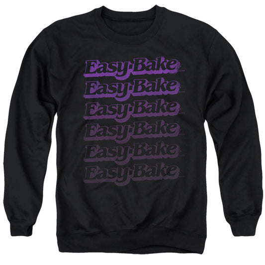 Easy Bake Oven Faded Mens Crewneck Sweatshirt Black