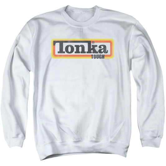 Tonka Tonka Boxed Sign Mens Crewneck Sweatshirt White