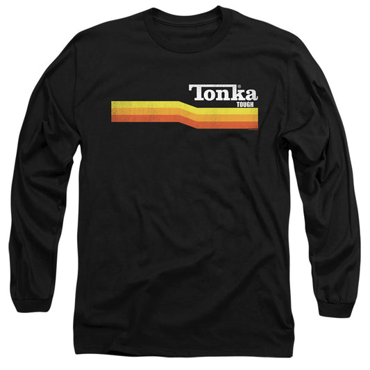 Tonka Tonka Stripe Mens Long Sleeve Shirt Black