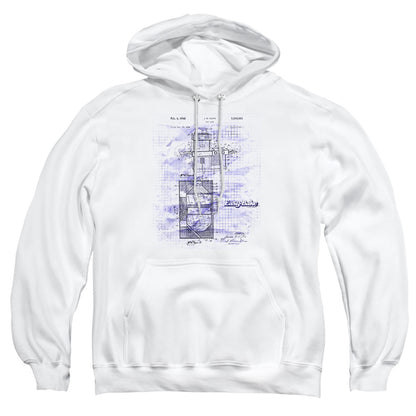 Easy Bake Oven Easy Bake Patent Mens Hoodie White Officially Licensed