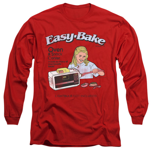 Easy Bake Oven Lightbulb Not Included Mens Long Sleeve Shirt Red