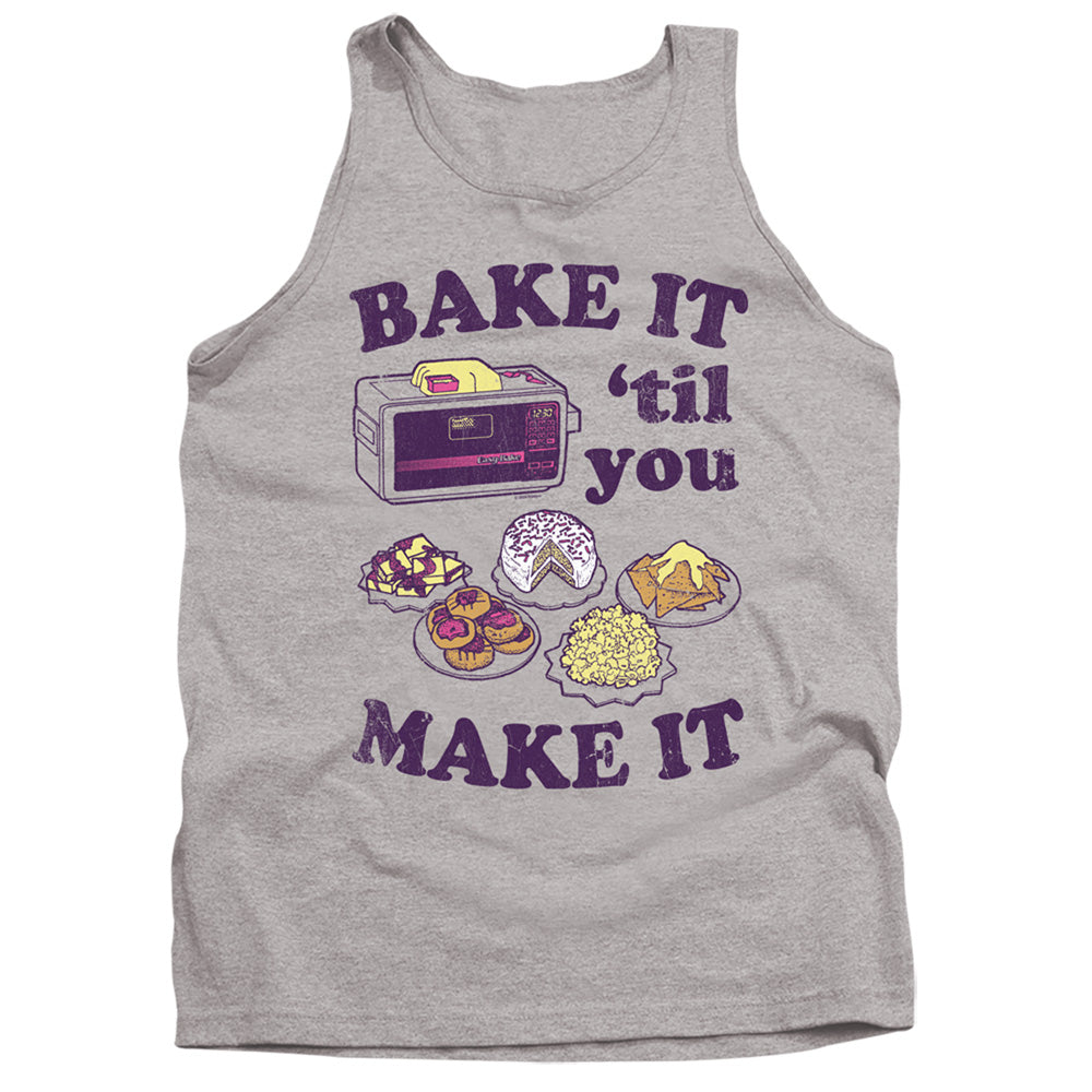 Easy Bake Oven Bake It Til You Make It Mens Tank Top Shirt Athletic Heather