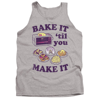 Easy Bake Oven Bake It Til You Make It Mens Tank Top Shirt Athletic Heather