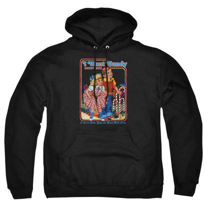 Candy Land I Want Candy Mens Hoodie Black Officially Licensed