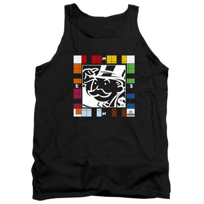 Monopoly Game Board Mens Tank Top Shirt Black