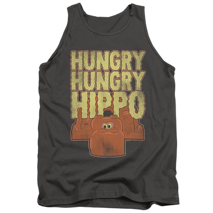 Hungry Hungry Hippos Hungry Hungry Hippo Mens Tank Top Shirt Charcoal