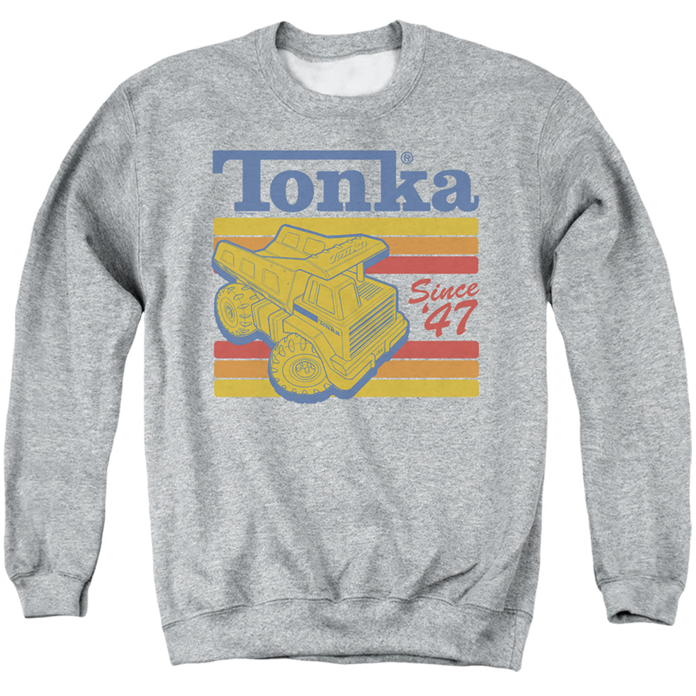 Tonka Since 47 Mens Crewneck Sweatshirt Athletic Heather