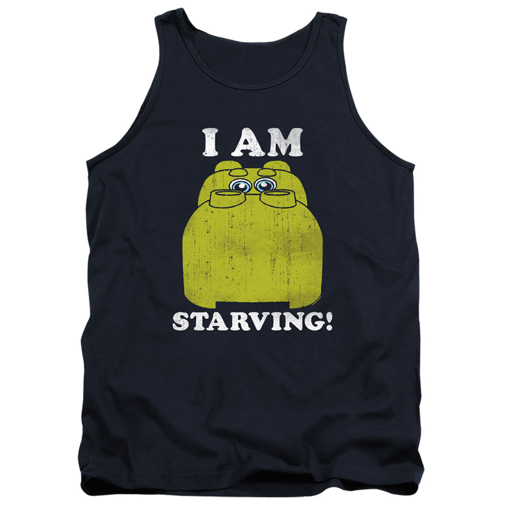 Hungry Hungry Hippos Im Starving Mens Tank Top Shirt Navy