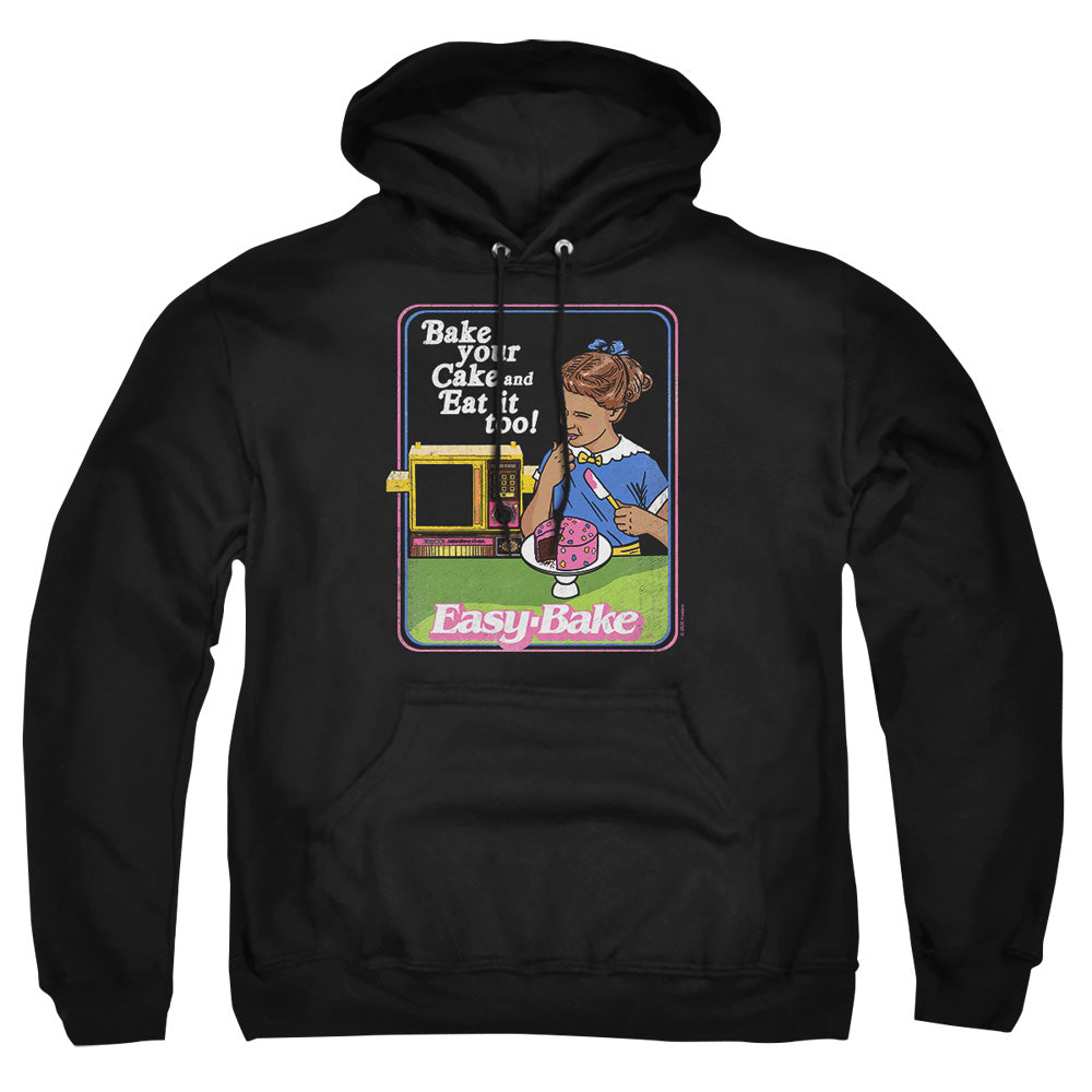 Easy Bake Oven Bake Your Cake Mens Hoodie Black Officially Licensed