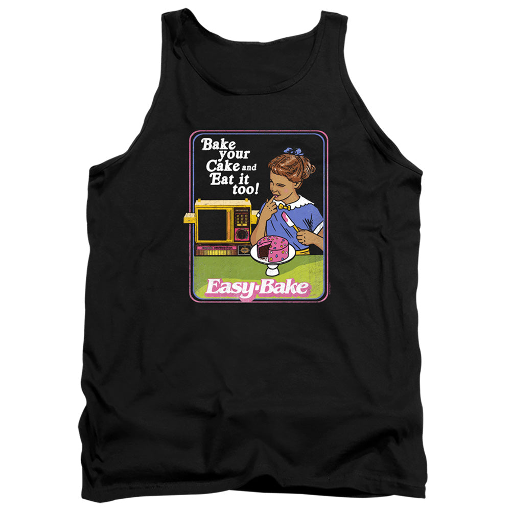 Easy Bake Oven Bake Your Cake Mens Tank Top Shirt Black