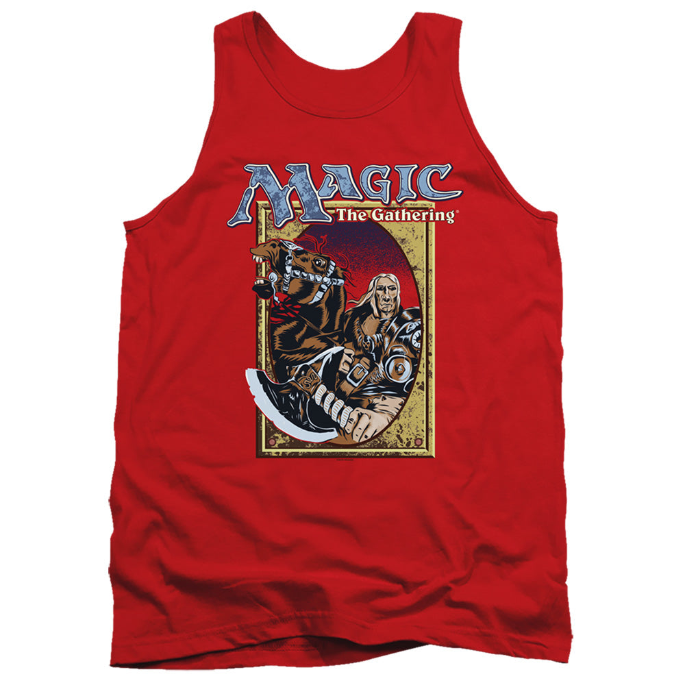 Magic The Gathering Fifth Edition Deck Art Mens Tank Top Shirt Red