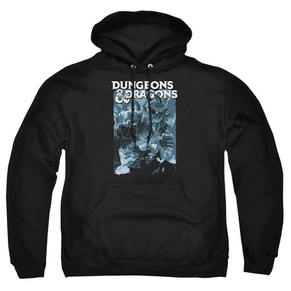 Dungeons And Dragons Tarrasque Mens Hoodie Black Officially Licensed