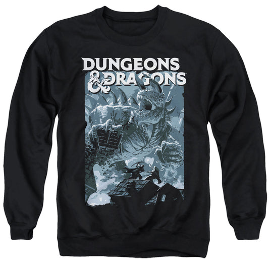 Dungeons And Dragons Tarrasque Mens Crewneck Sweatshirt Black