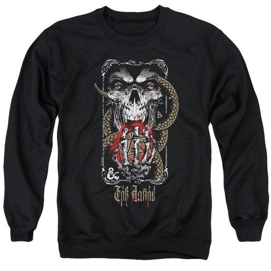 Dungeons And Dragons Lich For Chaos Mens Crewneck Sweatshirt Black