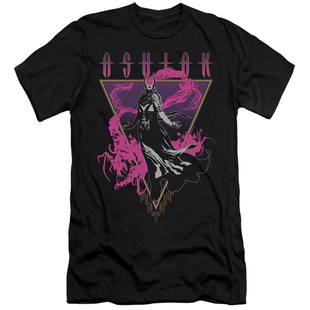 Magic The Gathering Ashiok Hbo Premium Bella Canvas Slim Fit Mens T Shirt Black