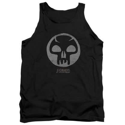 Magic The Gathering Black Symbol Mens Tank Top Shirt Black