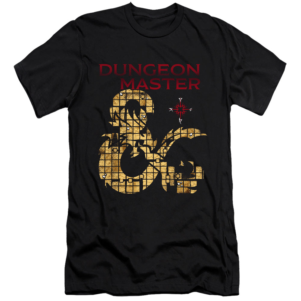 Dungeons And Dragons Dungeon Master Hbo Premium Bella Canvas Slim Fit Mens T Shirt Black