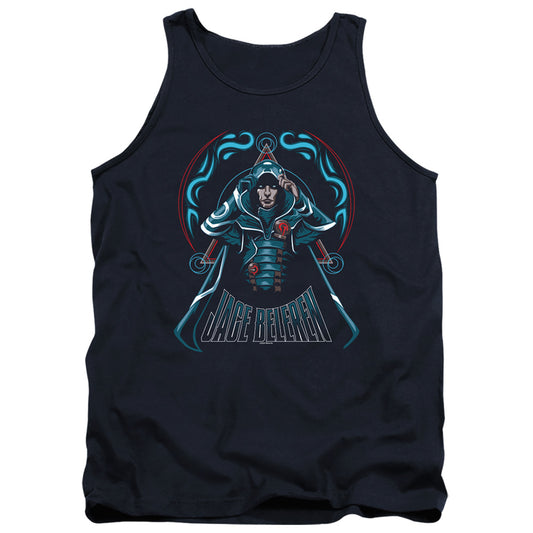 Magic The Gathering Jace Mens Tank Top Shirt Navy