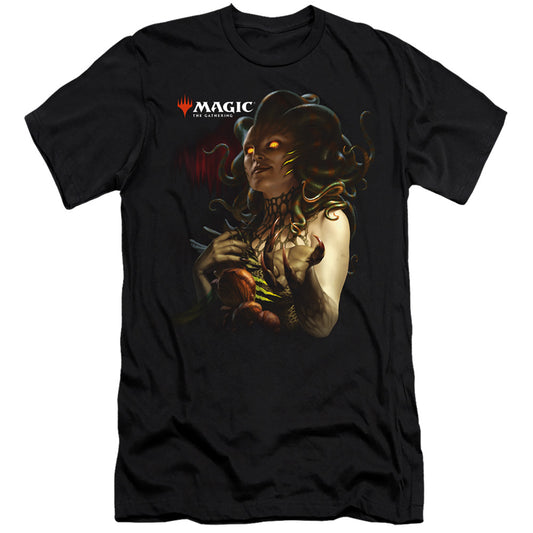 Magic The Gathering Vraska Queen Of Golgari Hbo Premium Bella Canvas Slim Fit Mens T Shirt Black