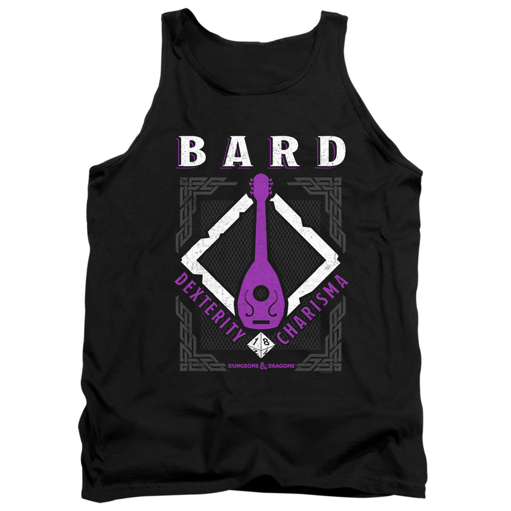 Dungeons And Dragons Bard Mens Tank Top Shirt Black