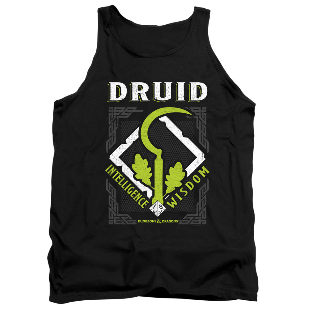 Dungeons And Dragons Druid Mens Tank Top Shirt Black