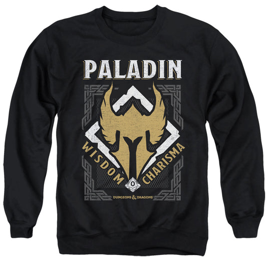 Dungeons And Dragons Paladin Mens Crewneck Sweatshirt Black