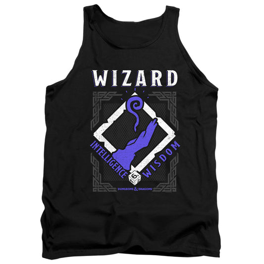 Dungeons And Dragons Wizard Mens Tank Top Shirt Black