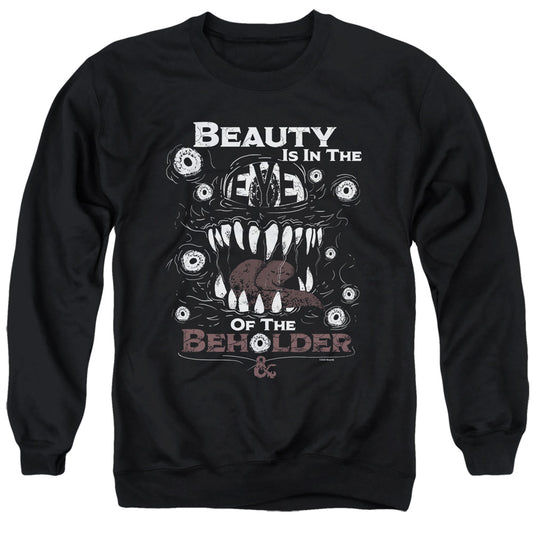 Dungeons And Dragons Eye Of The Beholder Mens Crewneck Sweatshirt Black