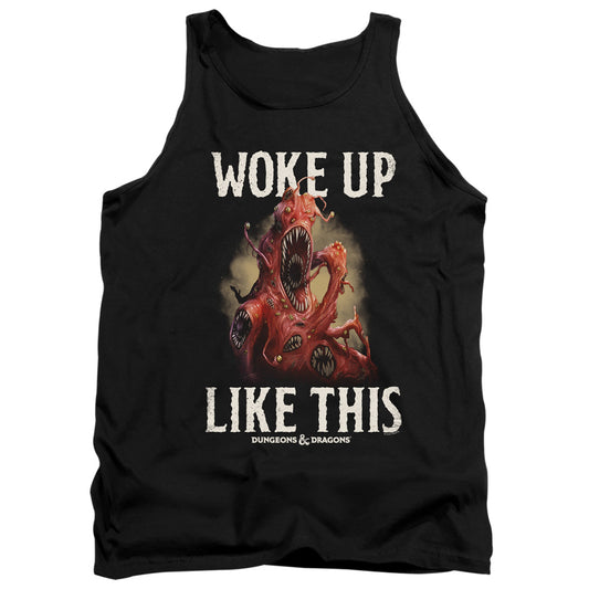 Dungeons And Dragons Woke Like This Mens Tank Top Shirt Black