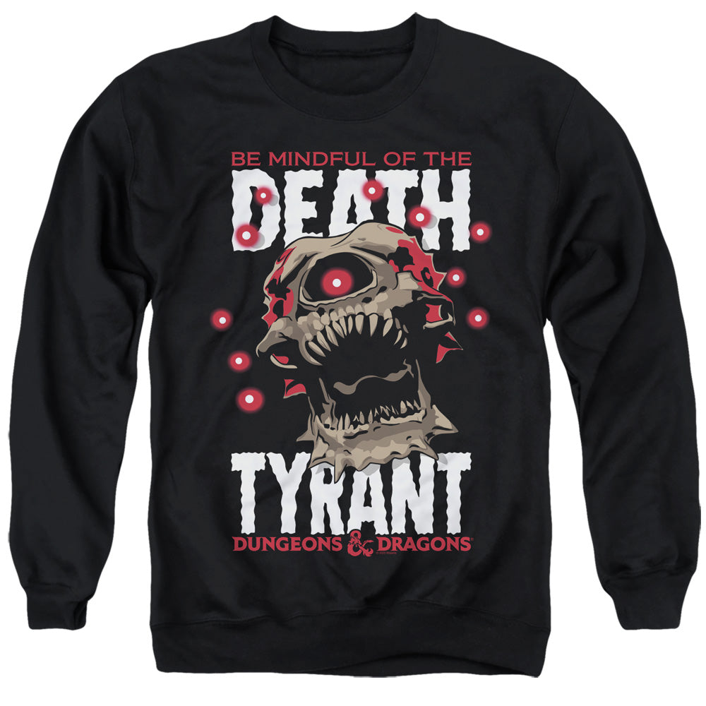 Dungeons And Dragons Death Tyrant Mens Crewneck Sweatshirt Black