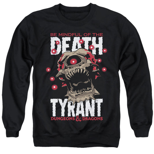 Dungeons And Dragons Death Tyrant Mens Crewneck Sweatshirt Black