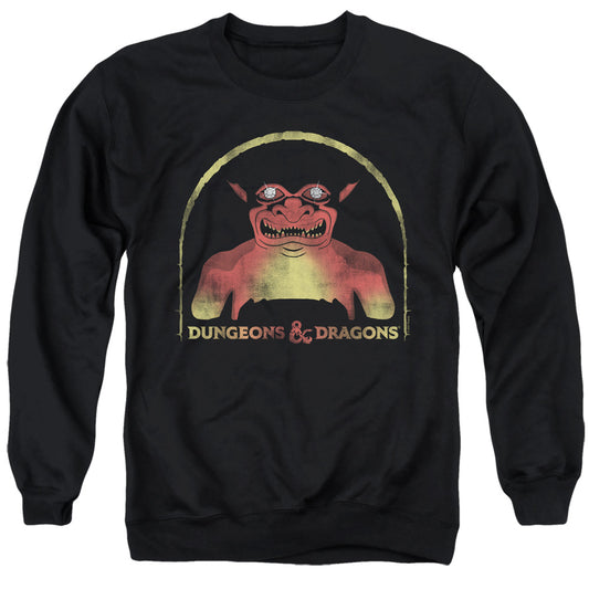 Dungeons And Dragons Old School Mens Crewneck Sweatshirt Black