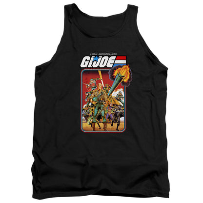 G.I. Joe Hero Group Mens Tank Top Shirt Black