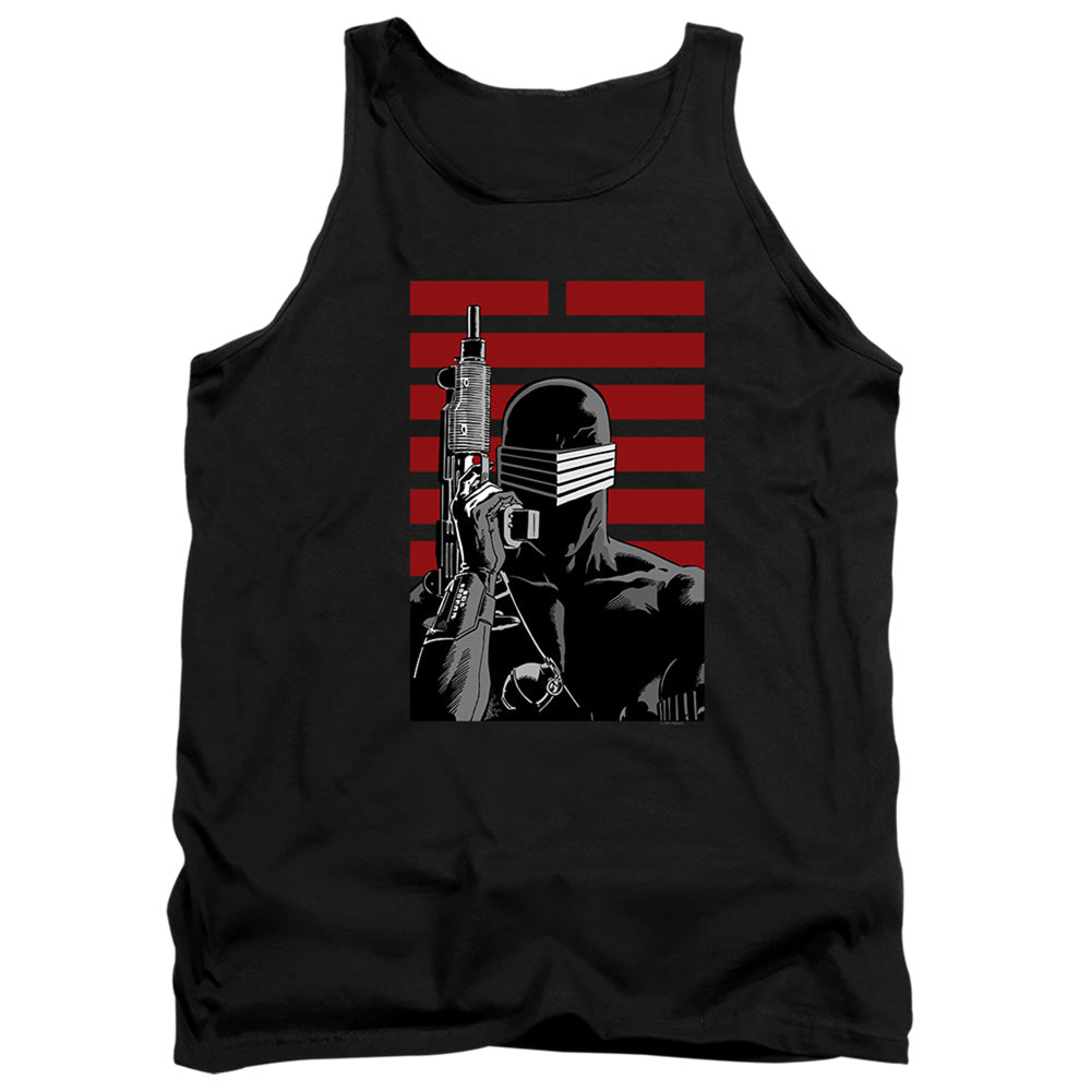 G.I. Joe Snake Eyes Ninja Mens Tank Top Shirt Black