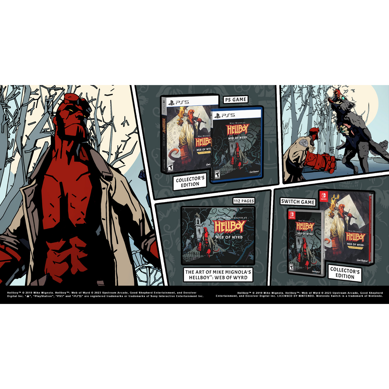 Good Shepherd - Mike Mignola's Hellboy: Web of Wyrd - Collector's Edition - Switch