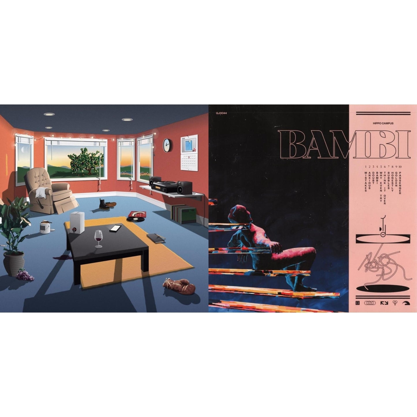 Hippo Campus - Landmark & Bambi - LP Vinyl Bundle