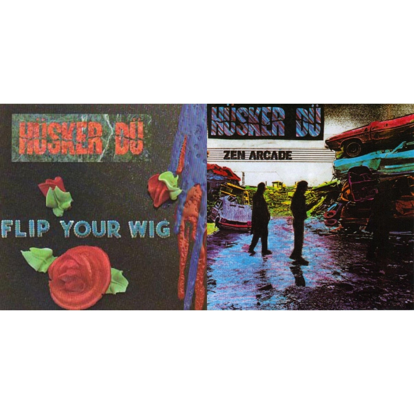 Husker Du - Zen Arcade & Flip Your Wig - LP Vinyl Bundle