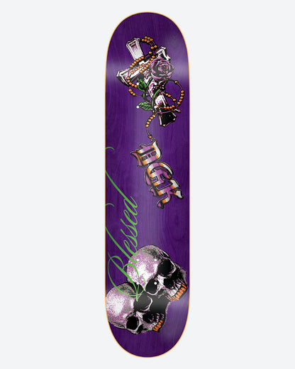 DGK Crypt Skateboard Deck - 8.25" Purple