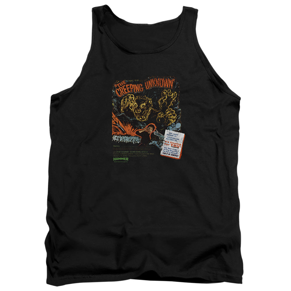 Hammer House Of Horror Creeping Unknown Mens Tank Top Shirt Black