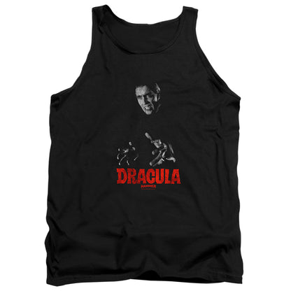 Hammer House Of Horror Christopher Lee Dracula Mens Tank Top Shirt Black