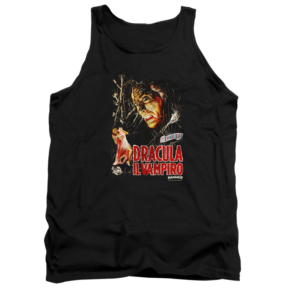 Hammer House Of Horror Il Vampiro Mens Tank Top Shirt Black