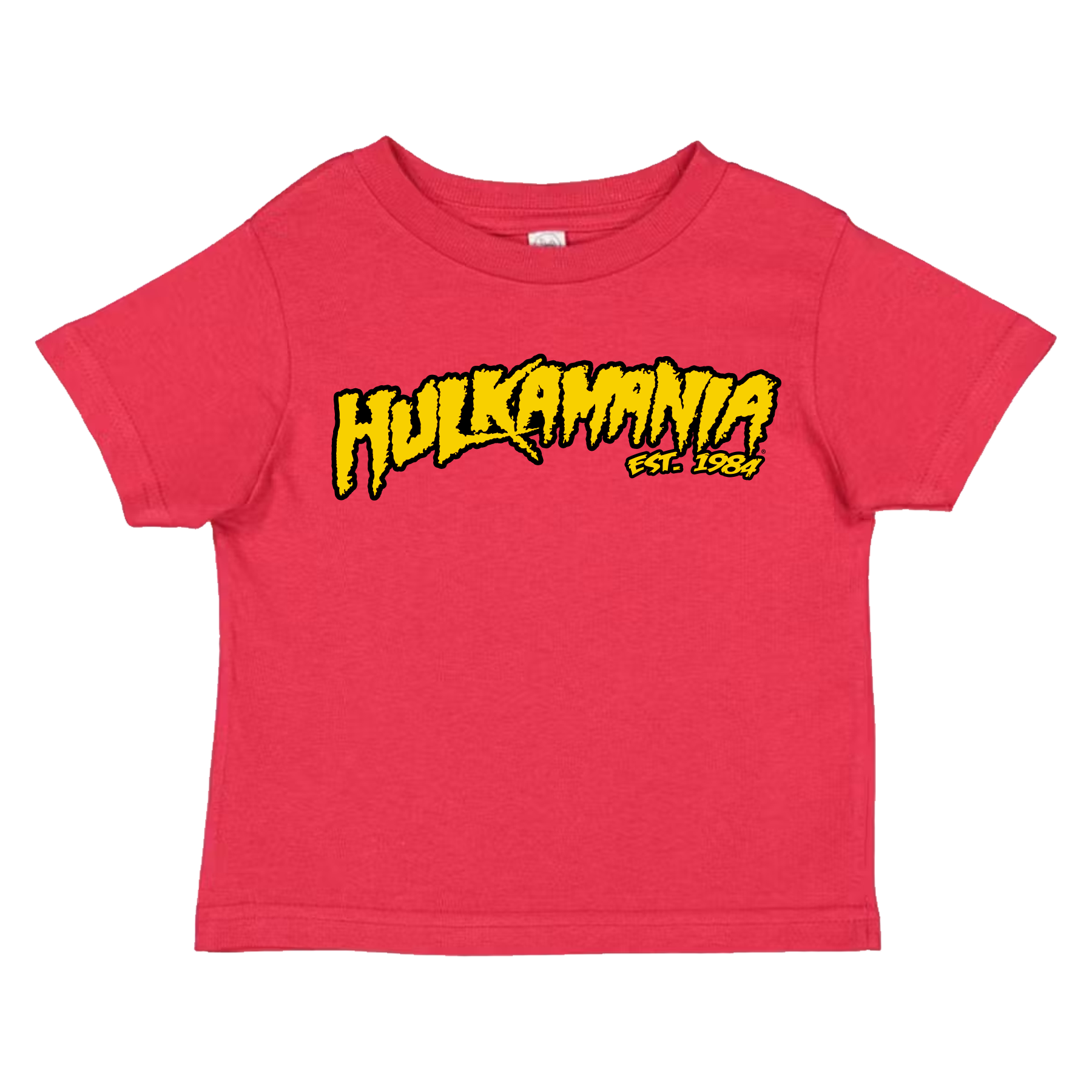 Red Hulkamania Toddler T-Shirt