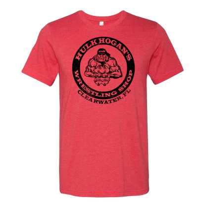 Red HBS Circle Crab Adult T-Shirt