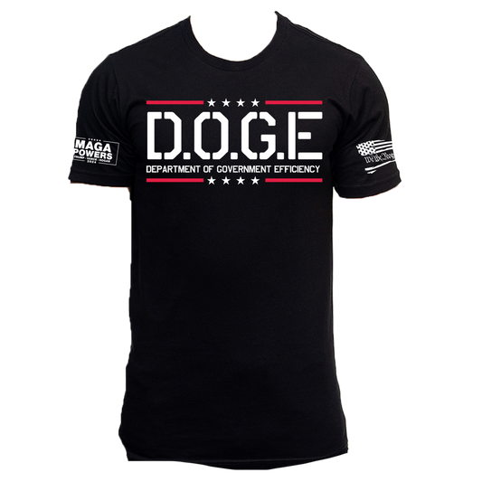 Black Doge Adult T-Shirt